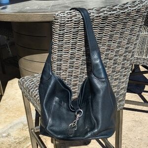 Dooney & Bourke Black Leather Hobo Bag